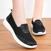 Comfortable Fly Woven Slip-Ons for Women by 