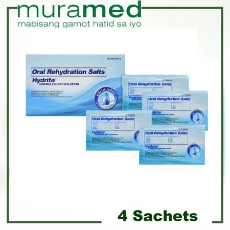 Hydrite Oral Rehydration Salts  4's