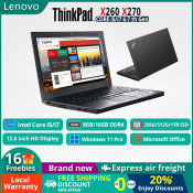 Lenovo ThinkPad X260 X270 12.5" Laptop - Brand New