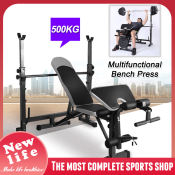 10-in-1 Multifunctional Foldable Bench Press by 
