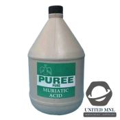 PUREE muriatic acid for swimming pool and other uses