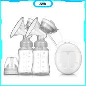 Zeus Double Electric Breast Pump with Free Milk Bag