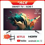 32" ACE Smart LED TV with HD Glass Frameless Display