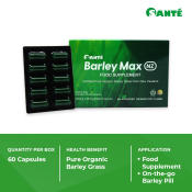 Sante Barley Max Capsule - Organic Vegan New Zealand Grass