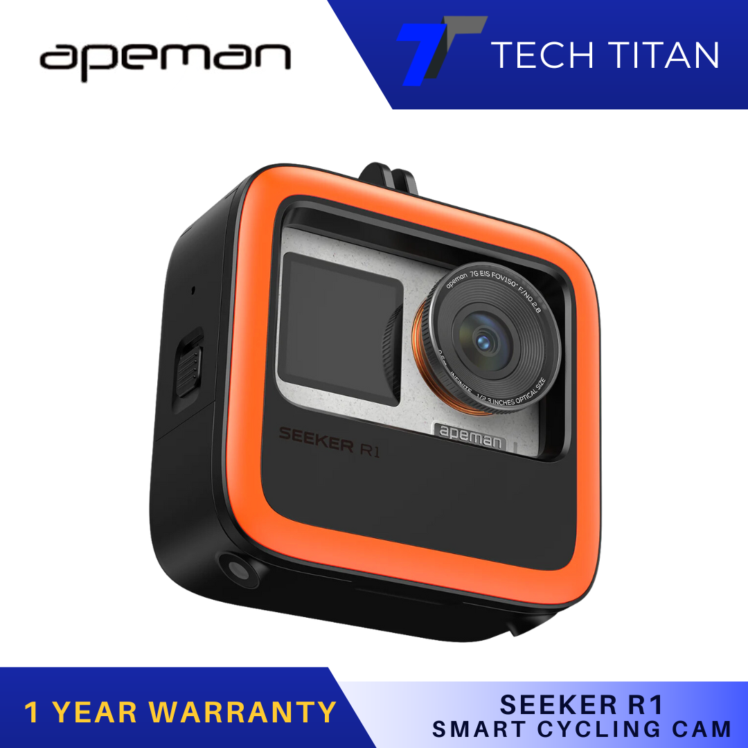 Apeman C420D Cube Front and Rear Dash Cams with 170° Field of View and 1080p Full HD