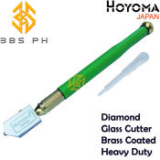 Hoyoma Japan Glass Cutter - Diamond Coated, Heavy Duty