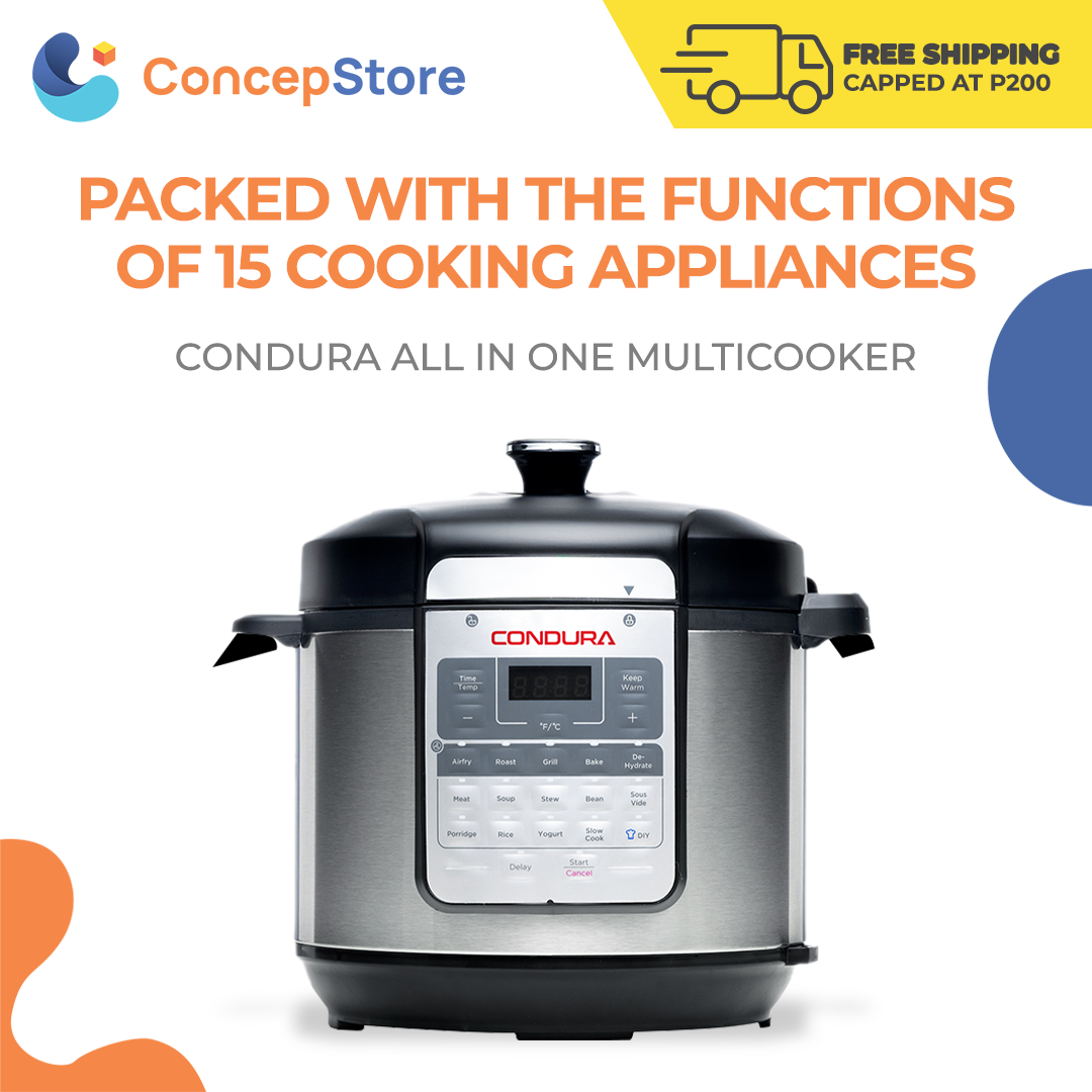 CONDURA LOW CARB RICE COOKER: RICE WITHOUT THE GUILT 