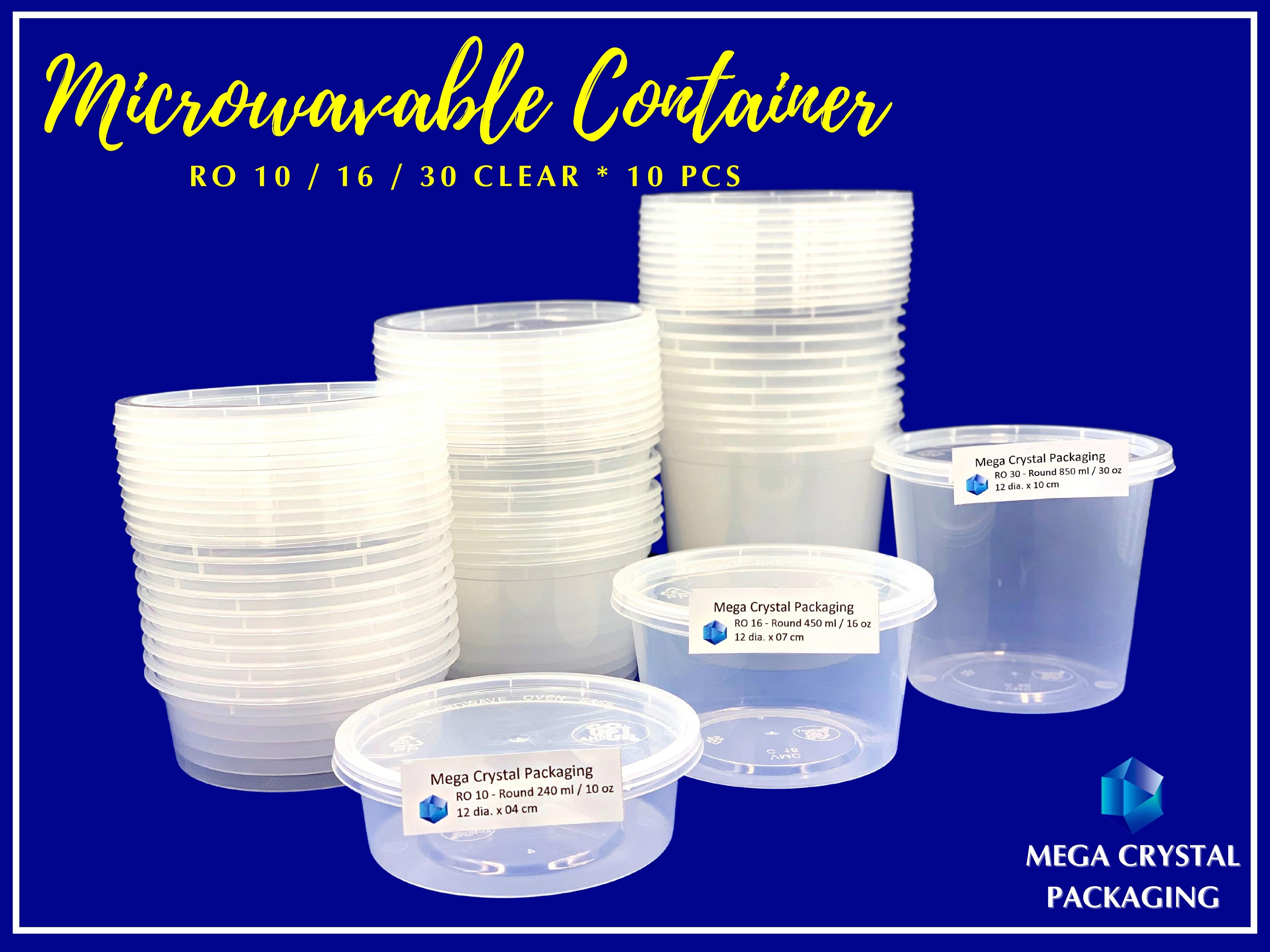 100oz/3000ml Round Microwavable Plastic Container with Lid supplier