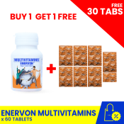 30 Free ENERVON Multivitamins with Purchase