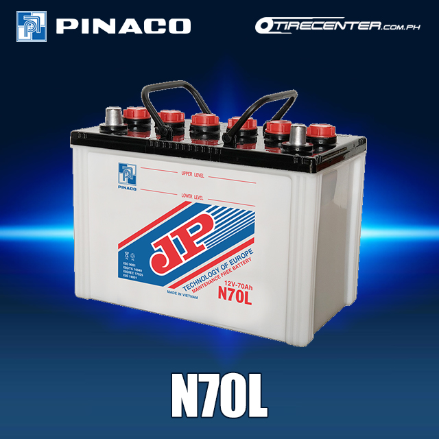 N70L / 3SMF Pinaco JP Battery, Dry Charged