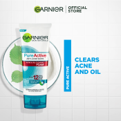 Garnier Pure Active Foam - For Acne Prone Skin