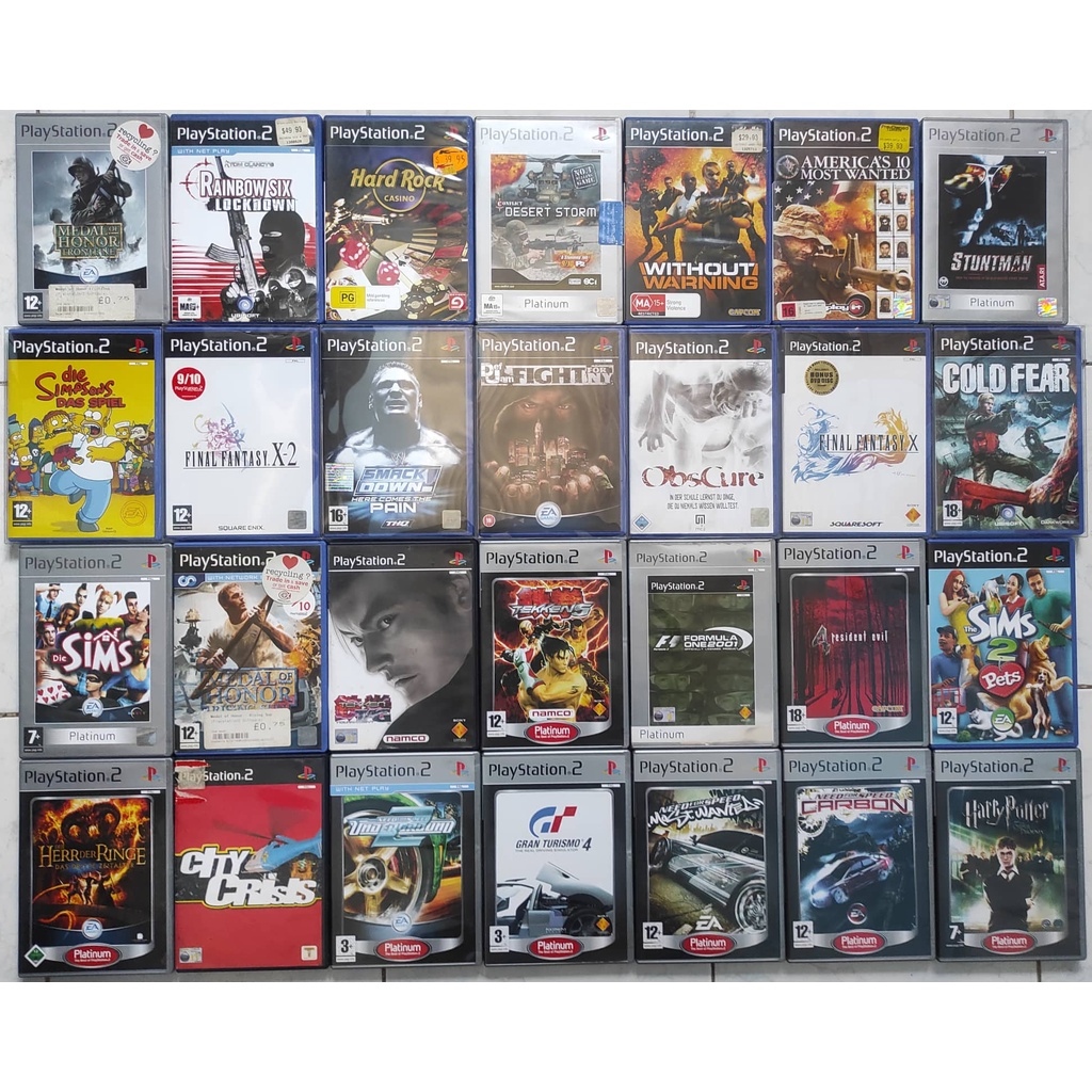 Ps2 deals games lazada