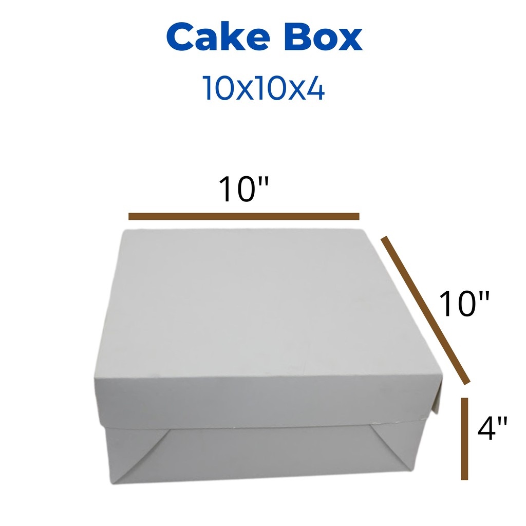 Transparent Cake Box BLACK without Ribbon / Kotak Kek / Kotak Hantaran /  Transparent Gift Box | Shopee Singapore