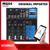 Yamaha MG04BT 4-Channel Audio Mixer with Bluetooth and USB