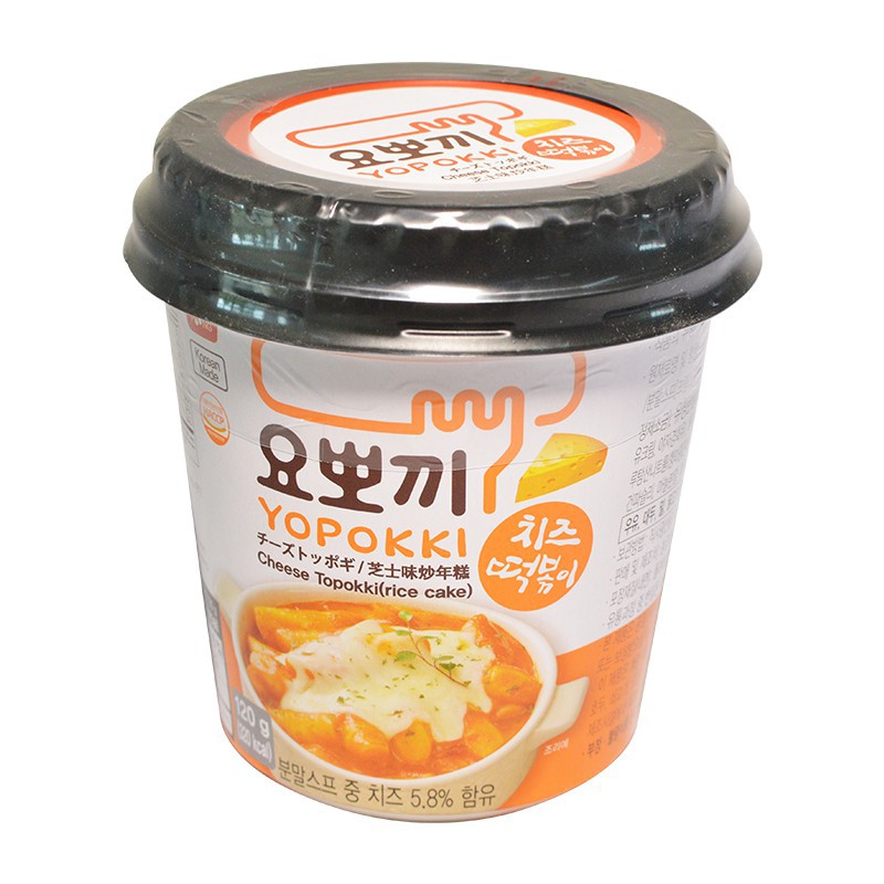 Korikart-Yopokki Cheese Topokki (Rice cake)