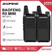 Baofeng R5 Mini Walkie Talkie Set