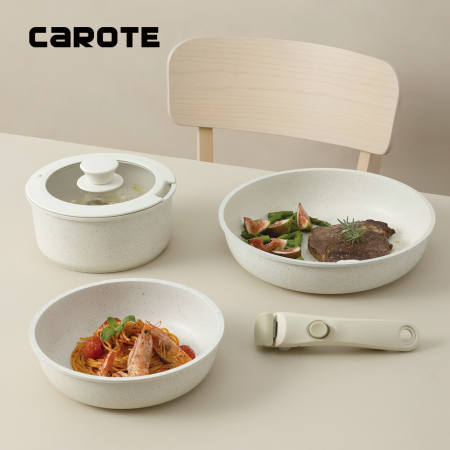 Carote Non Stick Frying Pan Set - Induction & Gas Stove Compatible