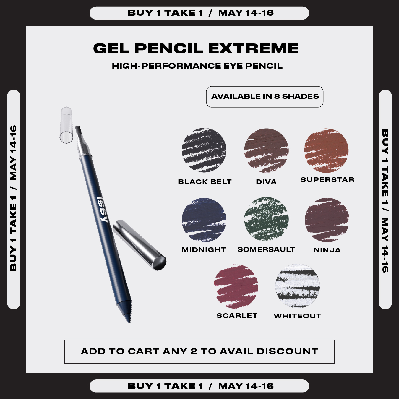 Discount on Issy & Co.  shoes - SKU: Issy Gel Pencil Extreme