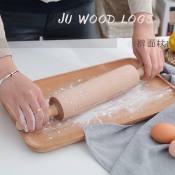Wooden Rolling Pin Rotating Axle Easy Rolling, Baking Fun with Rolling Pin