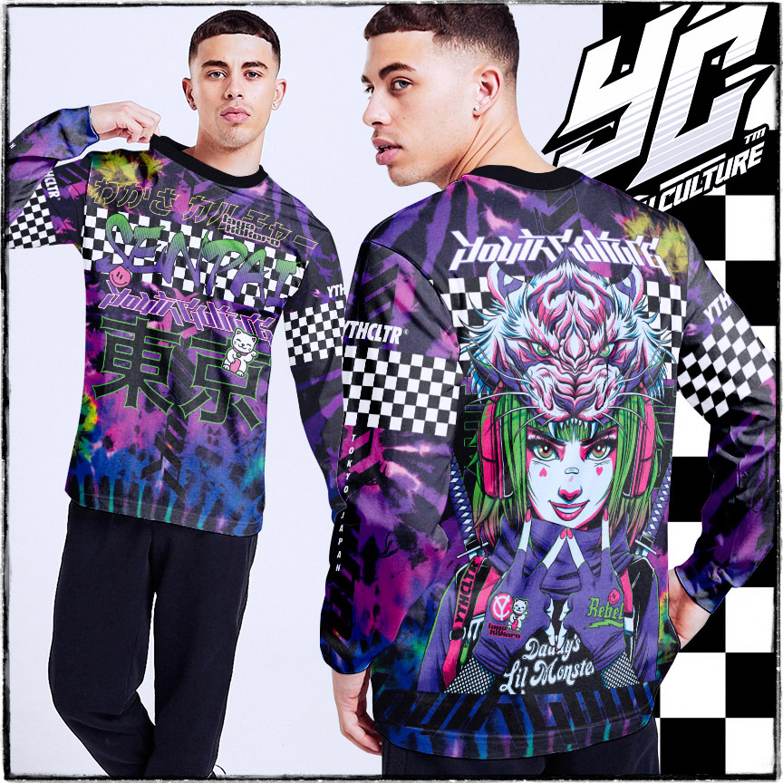 Faze Clan Tfue Headset DELUSION SUBLIMATION T-SHIRT Cotton Casual