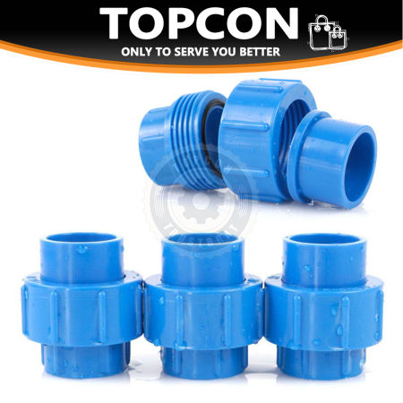 1/2" 3/4'' 1'' Pvc Blue Union Water Pipe Fittings