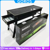 Portable Stainless Steel BBQ Grill for Outdoor Camping - Brand: [optional]