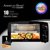 American Home 10 L Electric Oven AEO-G1910BL