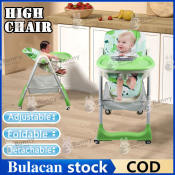 Foldable Wooden High Chair for Baby by 