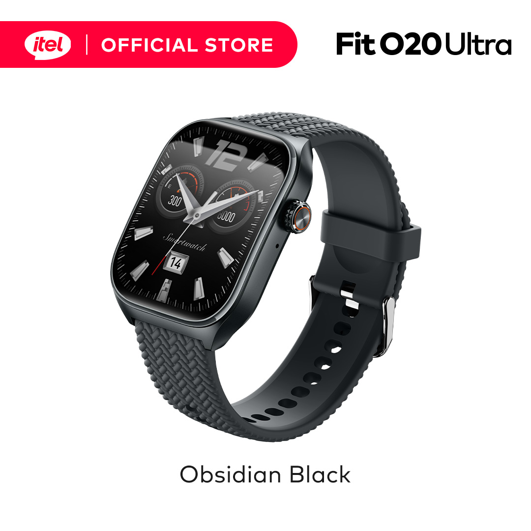 itel Curved Smart Watch O20 Ultra / 2.01" Display / IP68 Dust & Water Resistance / AI Powered - Image 2