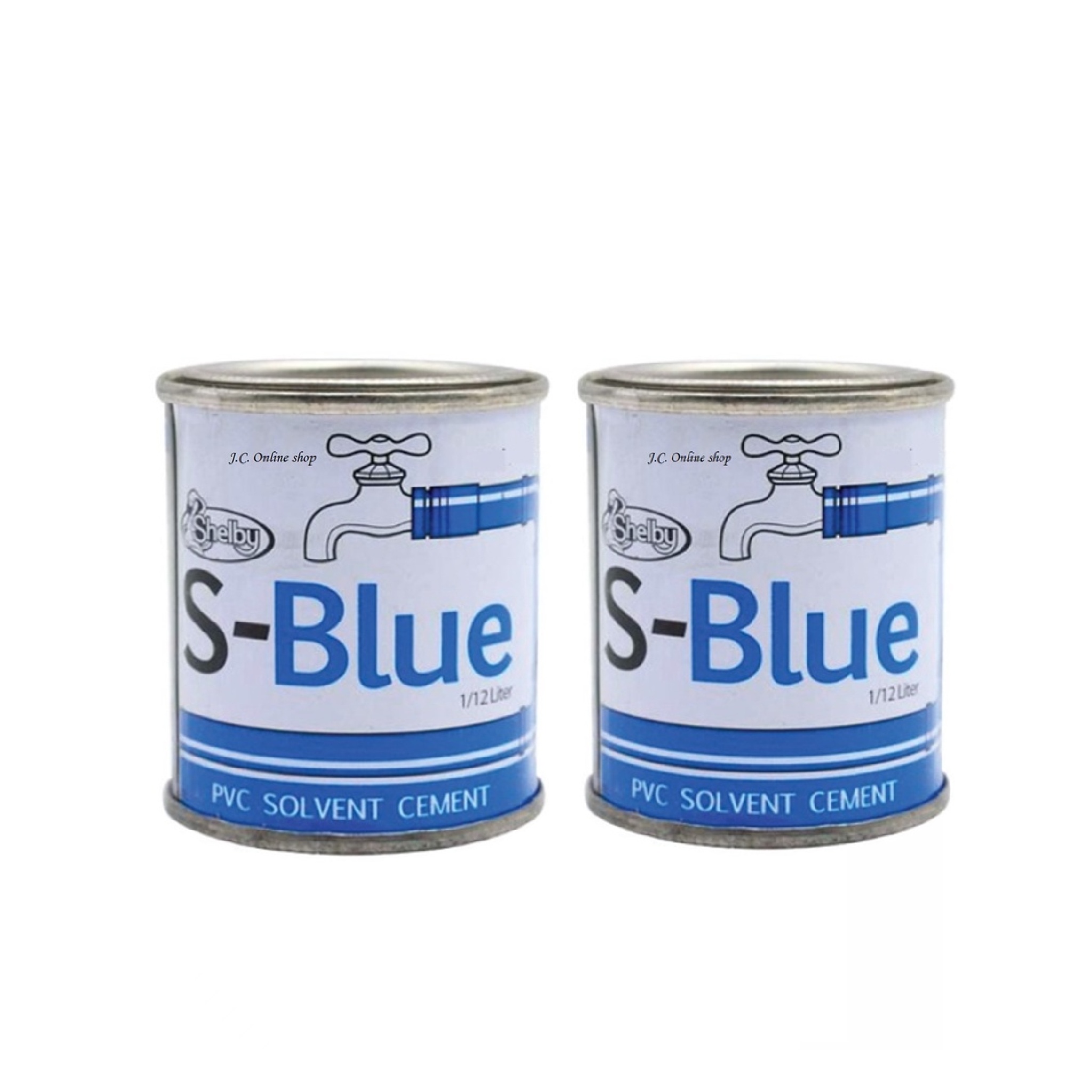 SHELBY Blue S-17 Pvc Solvent Cement 1/12L