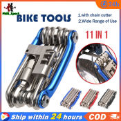 MTB Folding Multi Tool 11 in 1 Bike Repair Kit