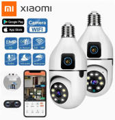 XIAOMI 1080p Dual Lens Wireless Bulb CCTV Camera with Audio