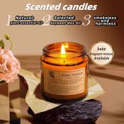 Relaxing Soybean Scented Candle Gift Set for Home and Weddings