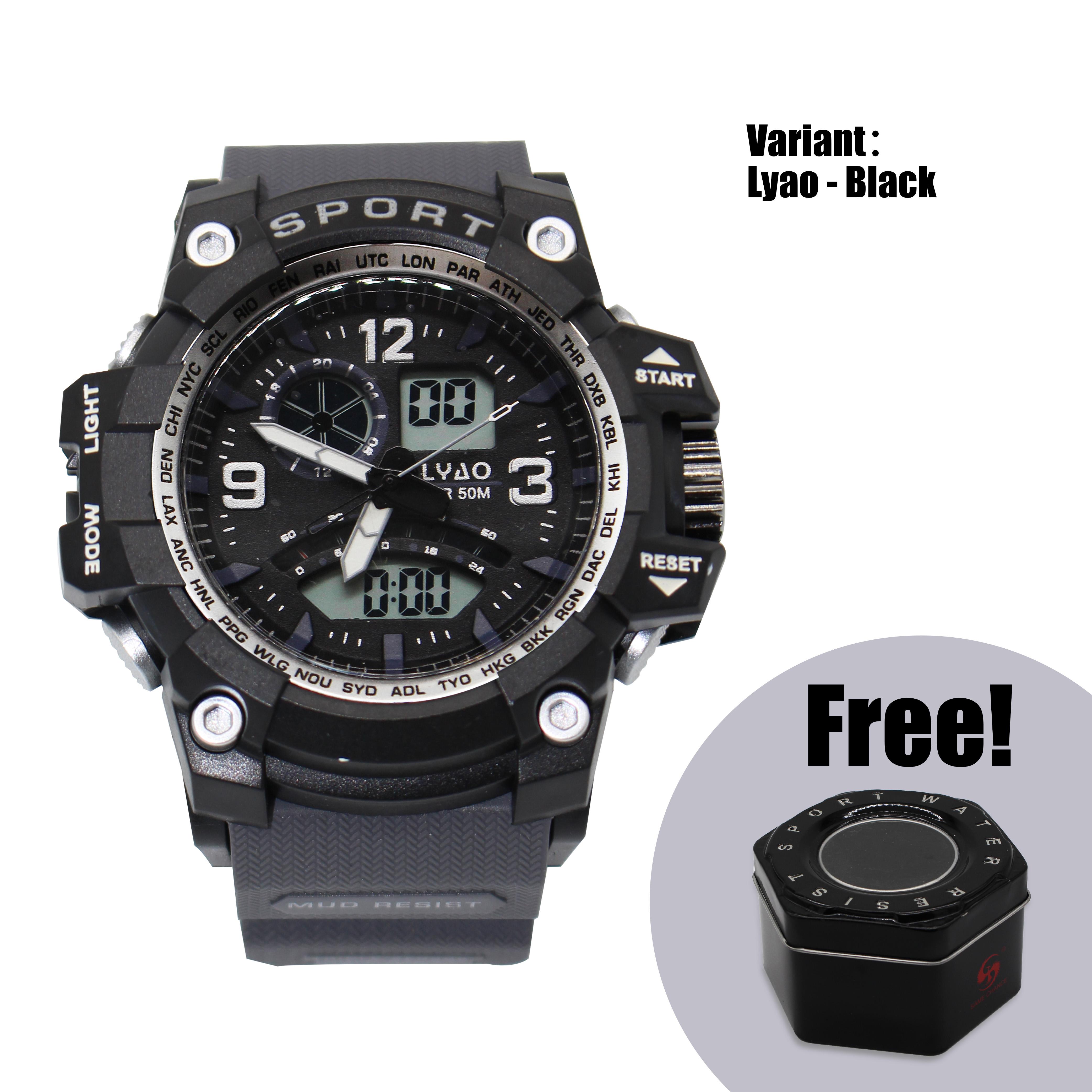 LYAO Digital Waterproof Watch | Shopee Malaysia