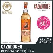 CAZADORES Reposado Tequila - 750ml, 40% ABV