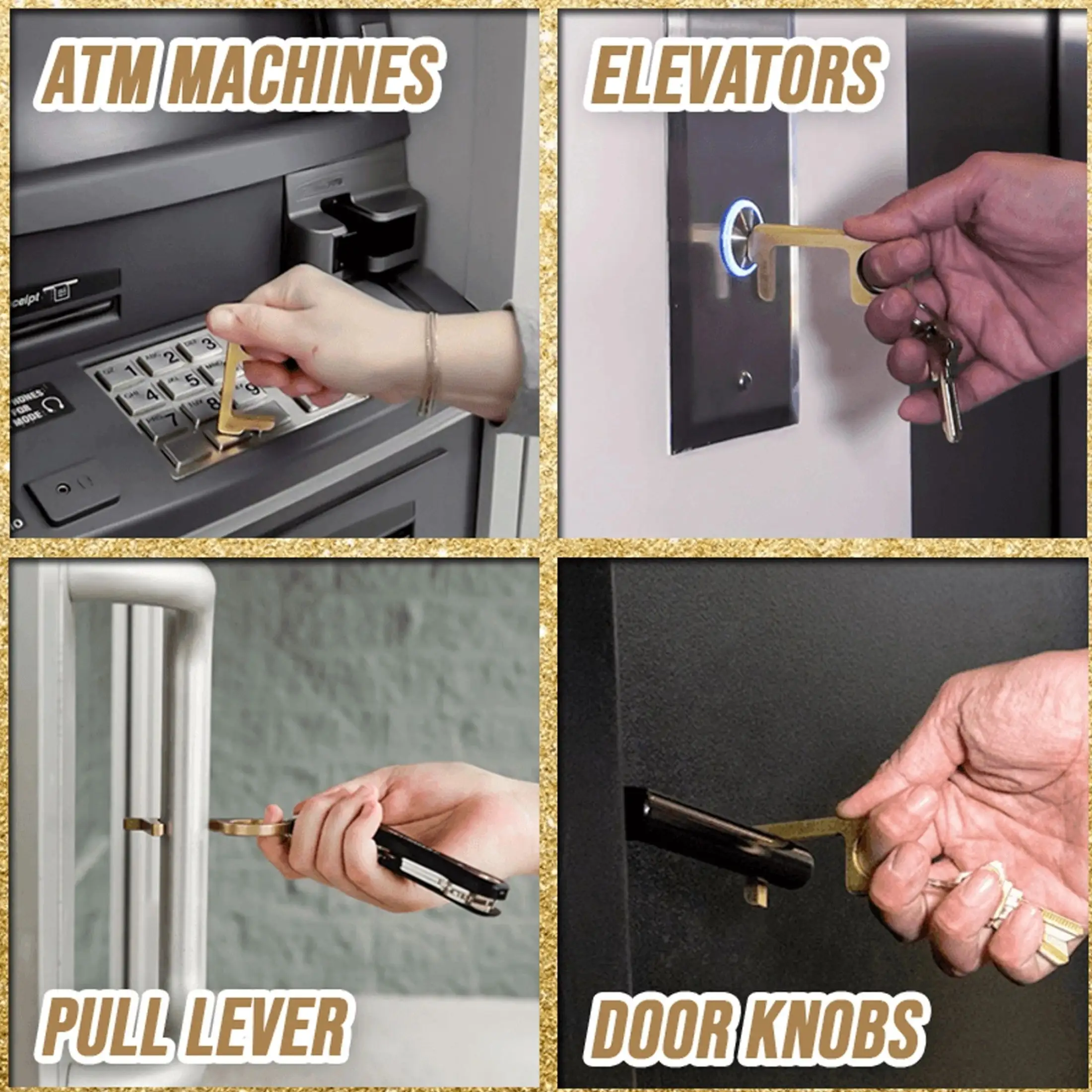 Raya S Bookstore Contactless Brass Safety Keychain Ring Premium Fashionable Elevator Button Stick Avoid Contact Tool Handsfree Anti Covid Hygiene Bottle Opener Touchscreen Door Antimicrobial Metal Portable Anti Infection Lazada Ph