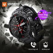 Uonevic K22 Sport Smartwatch - Waterproof, Fitness, Bluetooth, ECG