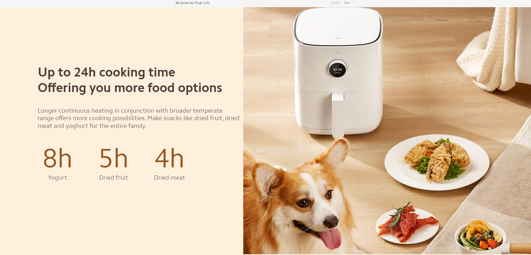 Mi Smart Air Fryer 3.5L  Authorized Xiaomi Store PH Online