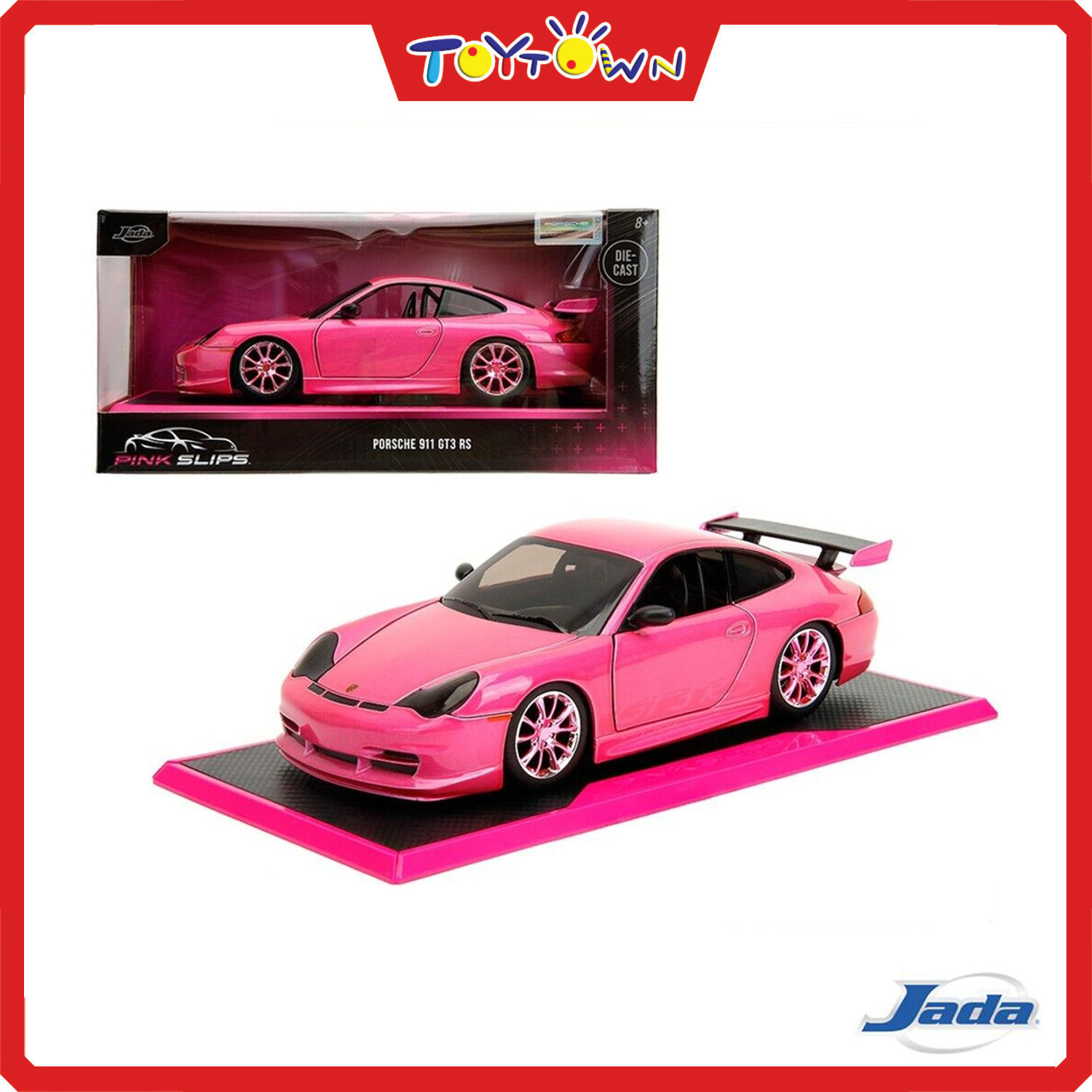 Jada Toys 1:24 Scale Pink Slips: Porsche 911 GT3 RS Unisex