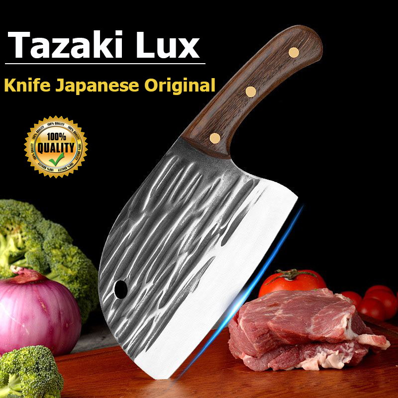 Tazaki Japanese Knife Tazaki Cutting Tools Traditional Hand Forged Kitchen  Knife Multi-Purpose Chef's Knife Japanese