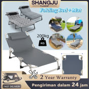 Portable Folding Bed & Reclining Chair with Backrest - Brand Name