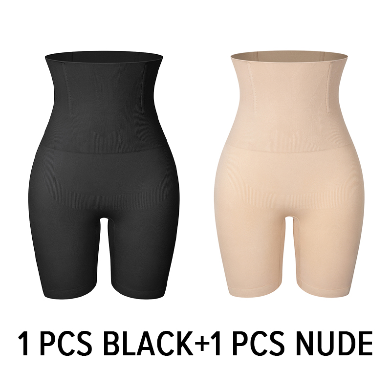 Motovita High Waist Girdle Body Shaper Waist Trimmer Body Shaper Seamless Slim Waist Butt Lifter Tummy Control Shapewear Body Shaper Shorts Plus Size Shapewear - Image 4