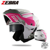 Zebra Modular Helmet - Full Face, Certified, YM-602