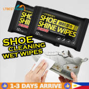 Quick Wipe Shoe Shine Wipes by 