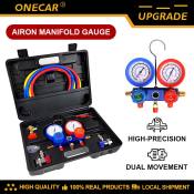 AC Manifold Gauge Set - R134A Refrigerant Pressure Gauge