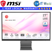 Itw | Msi Monitor Modern MD271UL 27" 3840x2160 4K Uhd / 60Hz / Ips / 4ms Gtg Business & Productivity