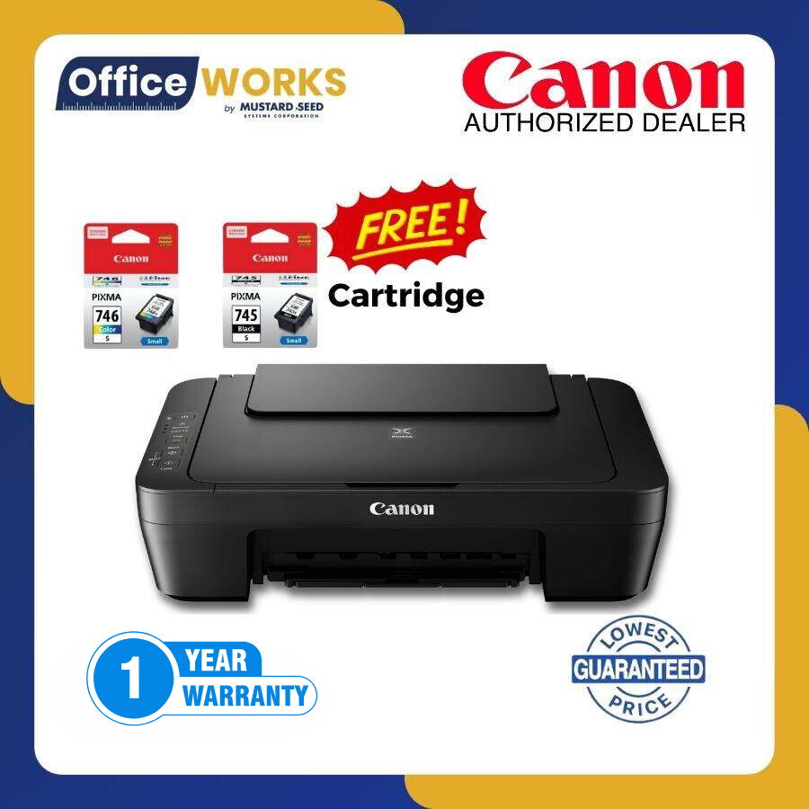 Canon Printer / Canon Pixma MG2570S / Inkjet Printer / All in One Printer / Printer Scanner and Xerox / Printer for Student / Printer for Small Business / Free Ink