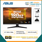 ASUS TUF Gaming Monitor - 23.8" Full HD, 165Hz
