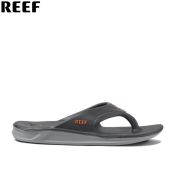 Hot ztddnz Reef Reef One Grey Orange Mens Sandals