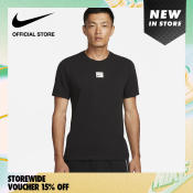 Nike Men's Dri-Fit Fitness T-Shirt - Black